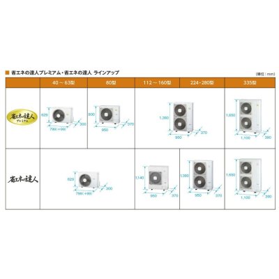 画像2: 福岡・佐賀・長崎・大分・熊本・宮崎・鹿児島・沖縄・業務用エアコン　日立　てんかせ2方向　トリプル　RCID-AP140GHG3　140型（5馬力）　「省エネの達人・プレミアム」　三相200V