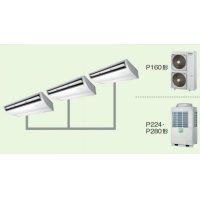 福岡・佐賀・長崎・大分・熊本・宮崎・鹿児島・沖縄・業務用エアコン　東芝　天井吊形　同時トリプル　ワイヤードリモコン　一発節電　ACEC16076A2　P160（6馬力）　スマートエコR　三相200V　